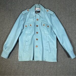 Light Blue Men's Jacket